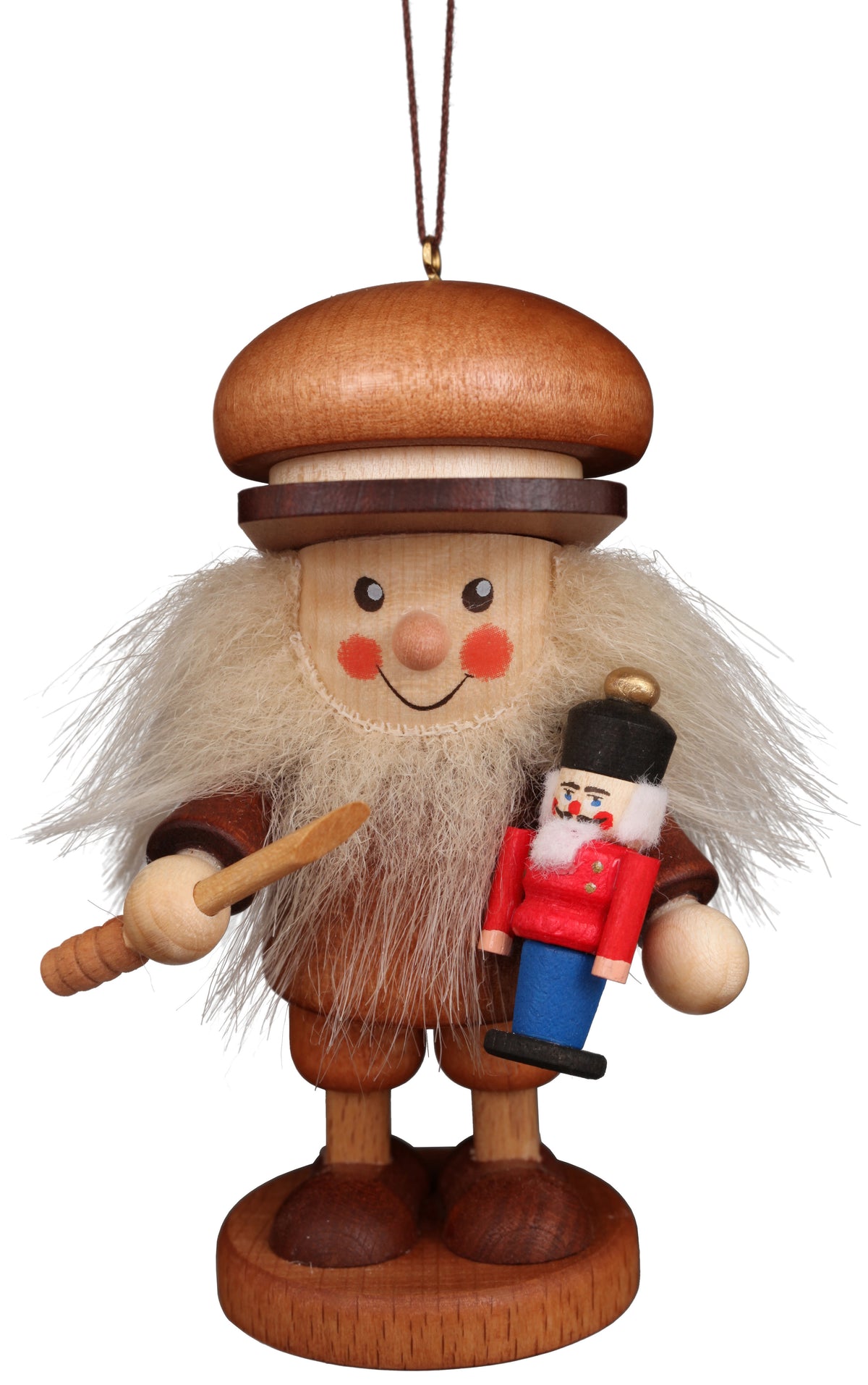 Nutcracker Maker Ornament (Natural)