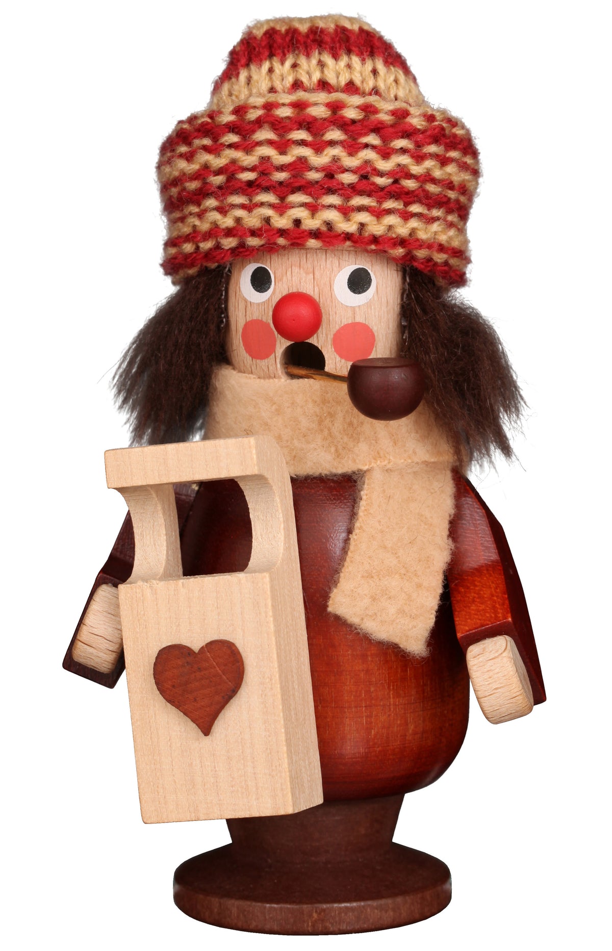 German Smoking Man- Sled Rider