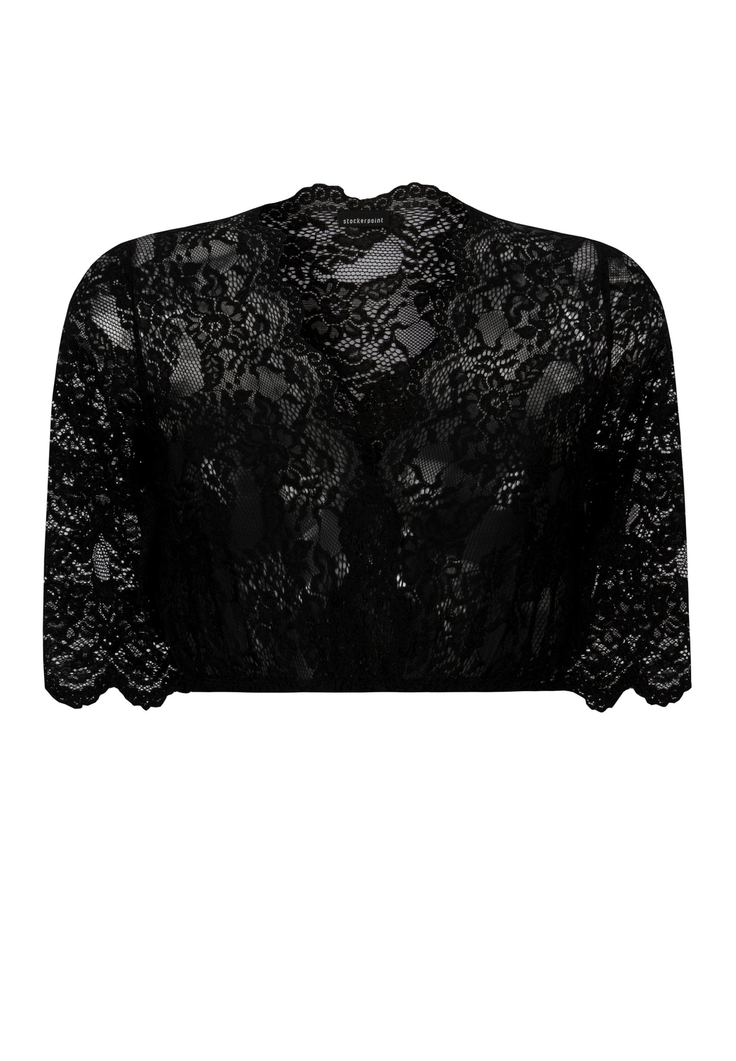 Alaya Black Dirndl Blouse