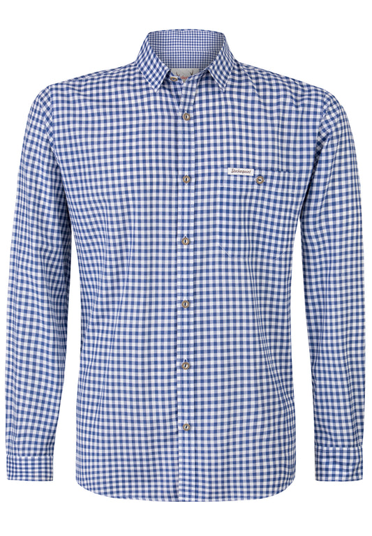 Julius Blue Comfort Fit Men's Shirt