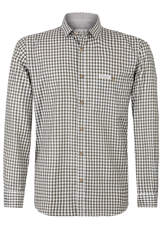 Egon Reed Green Men's Shirt