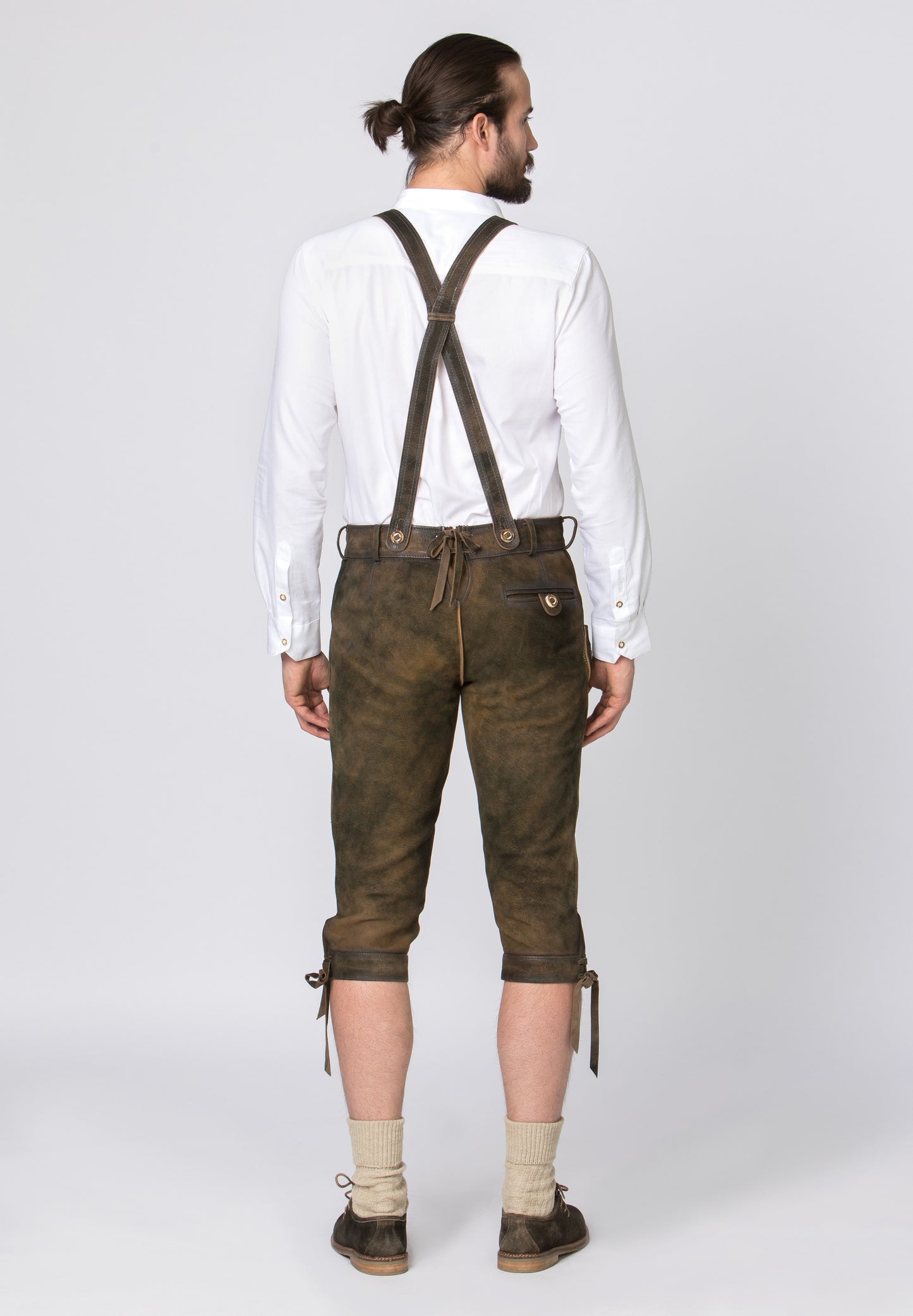 Men's bundhosen with suspenders