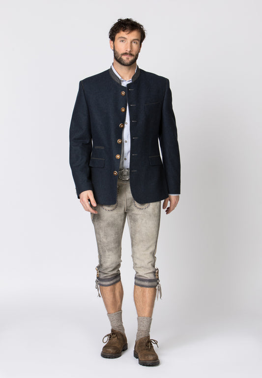 Titus Blue-Gray Trachten Men's Jacket