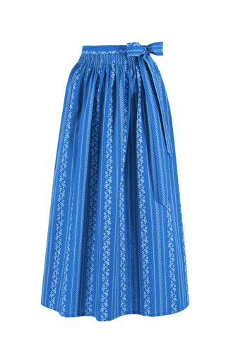 Blue Dirndl Apron 96cm