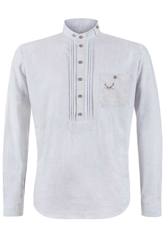 Flori Gray Bavarian Men's Shirt