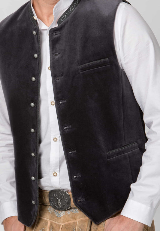Lorenzo Graphit Men's Vest