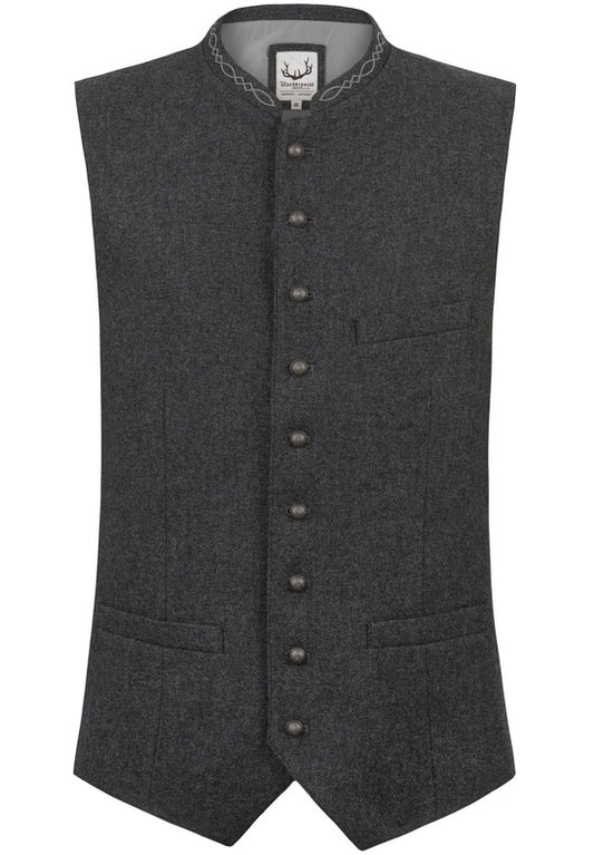 Devito Men's Gray Vest