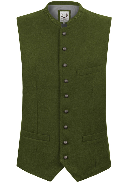 Devito Men's Green Vest