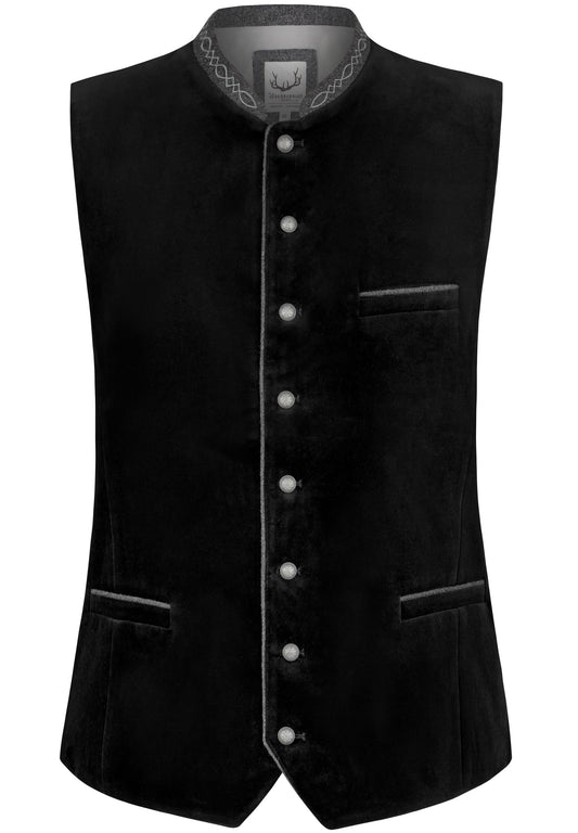 Lorenzo Black Men's Vest