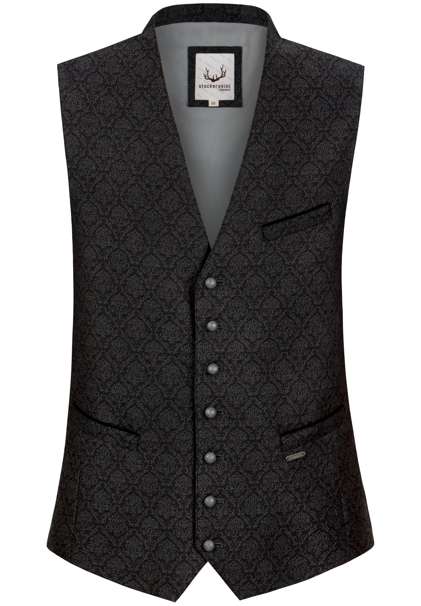 Piero Men's Black Vest