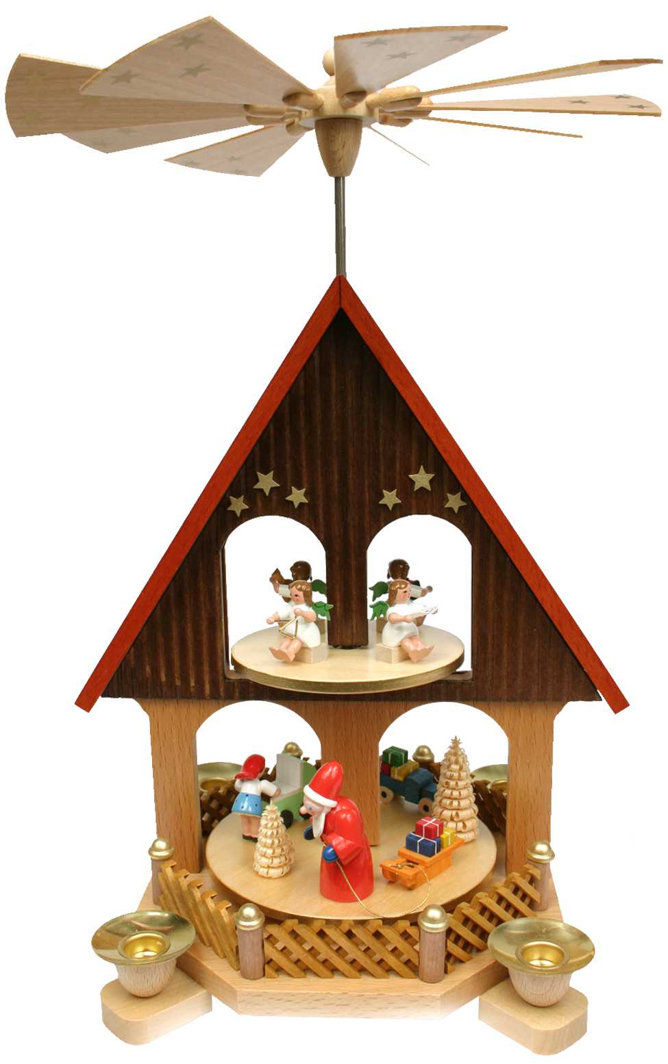 Pyramid- Santa Children and Musical Angels