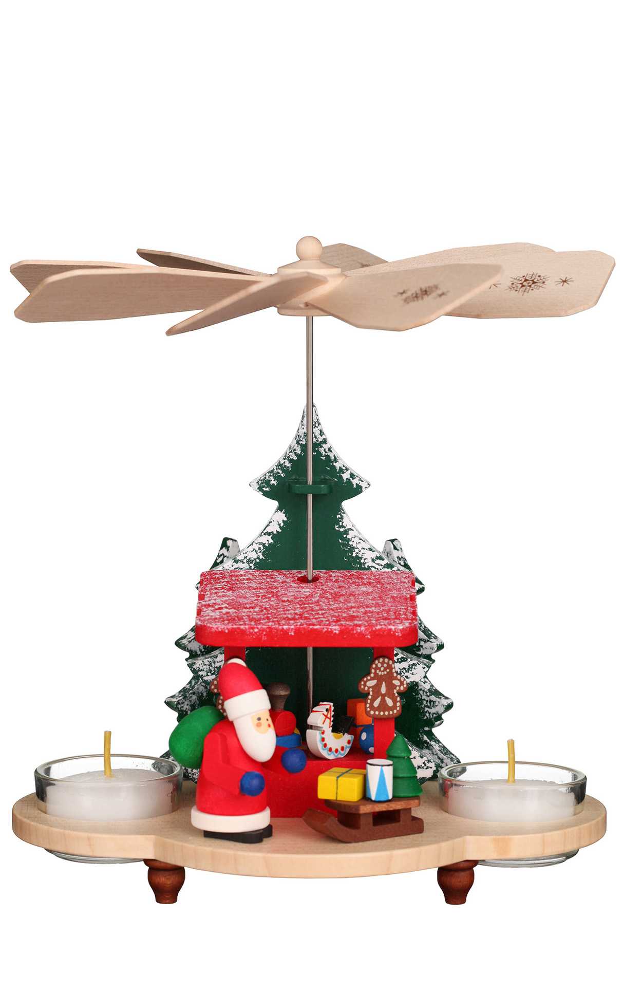 Pyramid- Santa & Toys