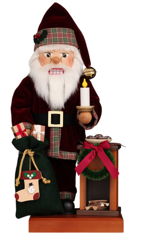 Nutcracker-Santa Fireplace