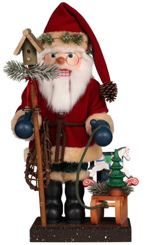 Nutcracker-Santa With Sled