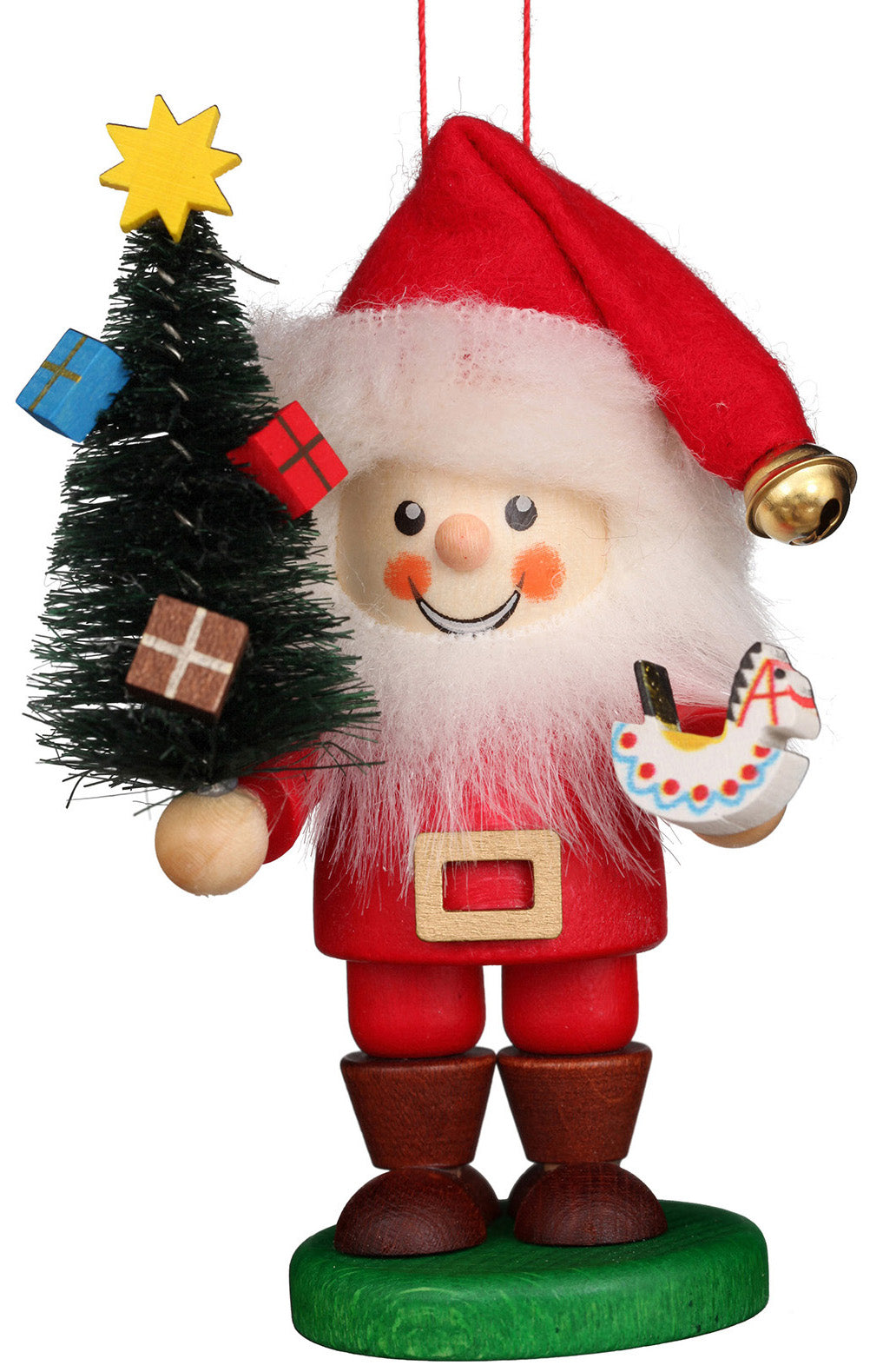 Santa Ornament (Painted)