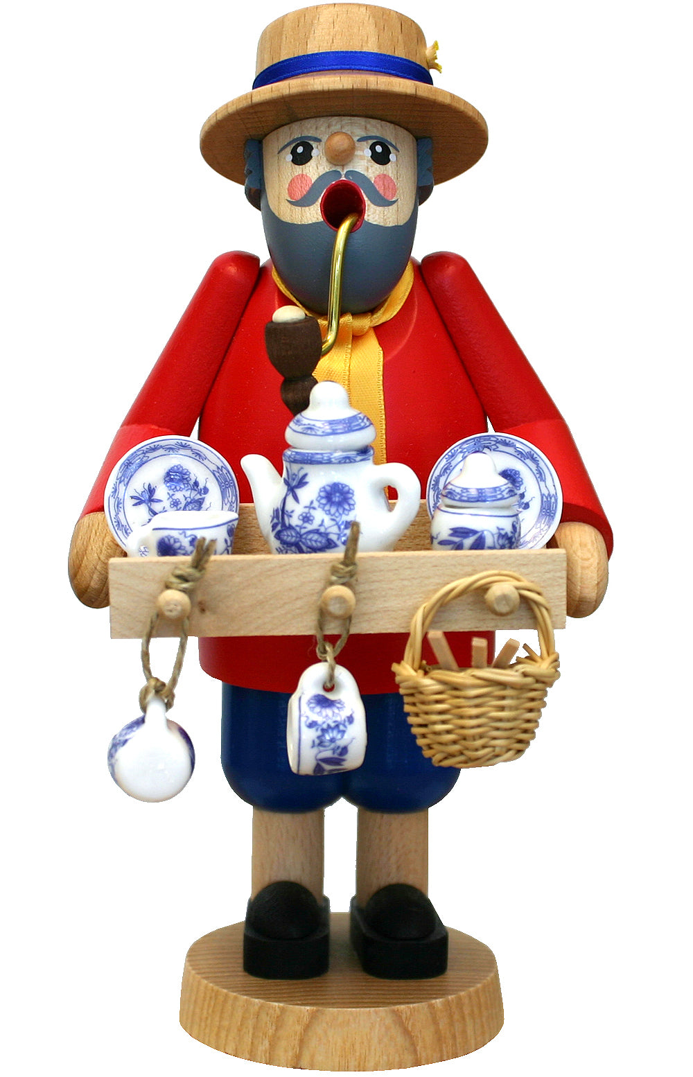 German Smoker- Porcelain Vendor