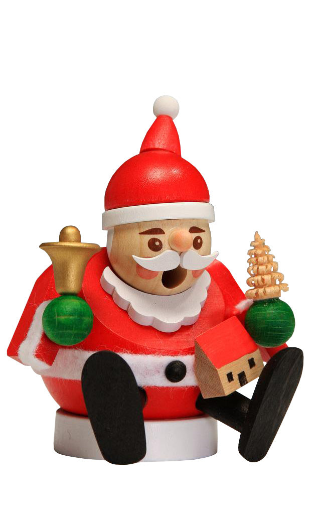 German Smoker- Mini Santa