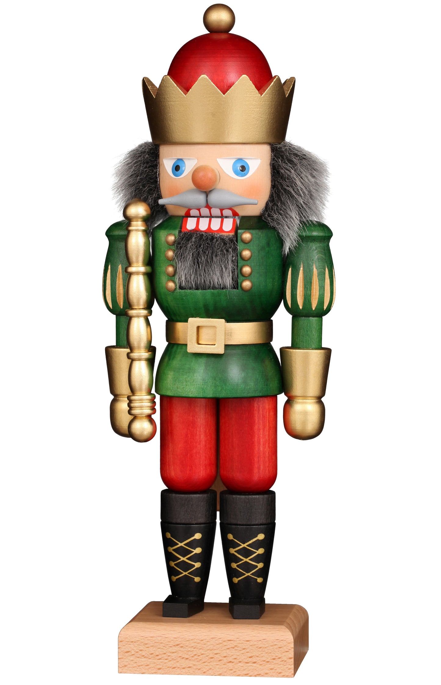 Nutcracker-Red And Green Kng
