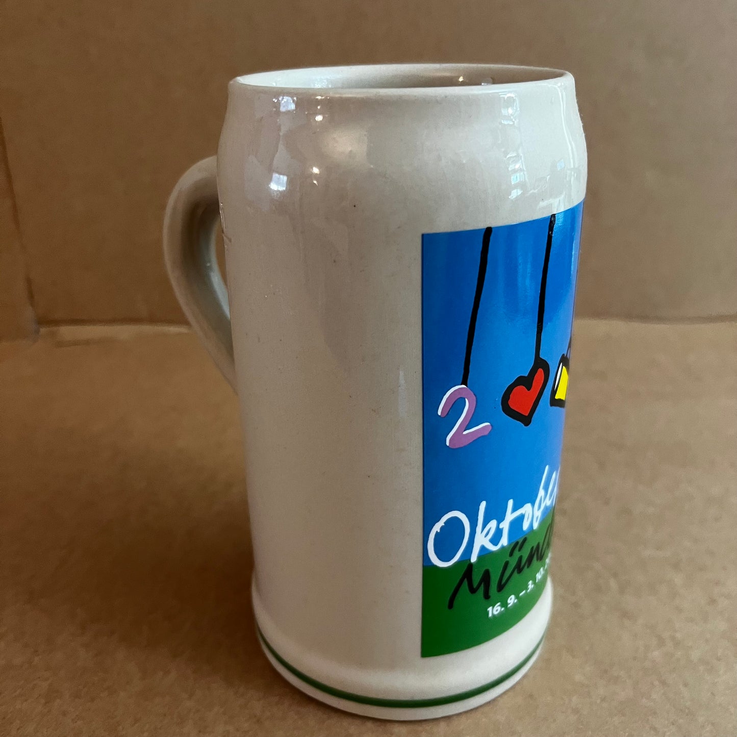 Oktoberfest München 2000 Rastal 1 Liter Stoneware Beir Stein