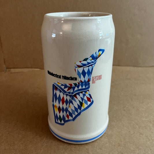 Oktoberfest Munchen 1993 Rastal  1 Liter Stoneware Beir Stein
