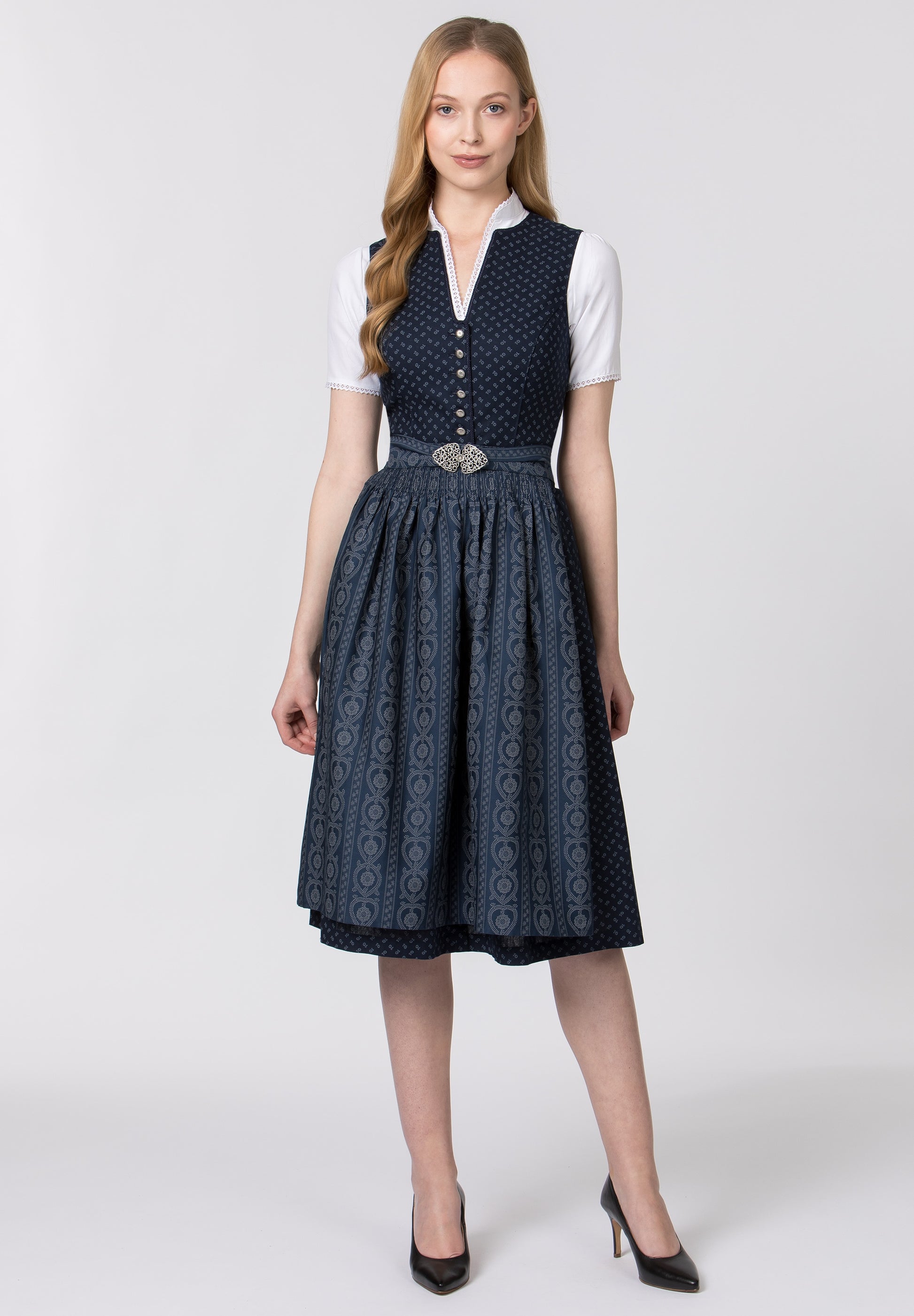 Original Stockerpoint Bochum Women's Long Dirndl Original Stockerpoint Bochum Women's Long Dirndl