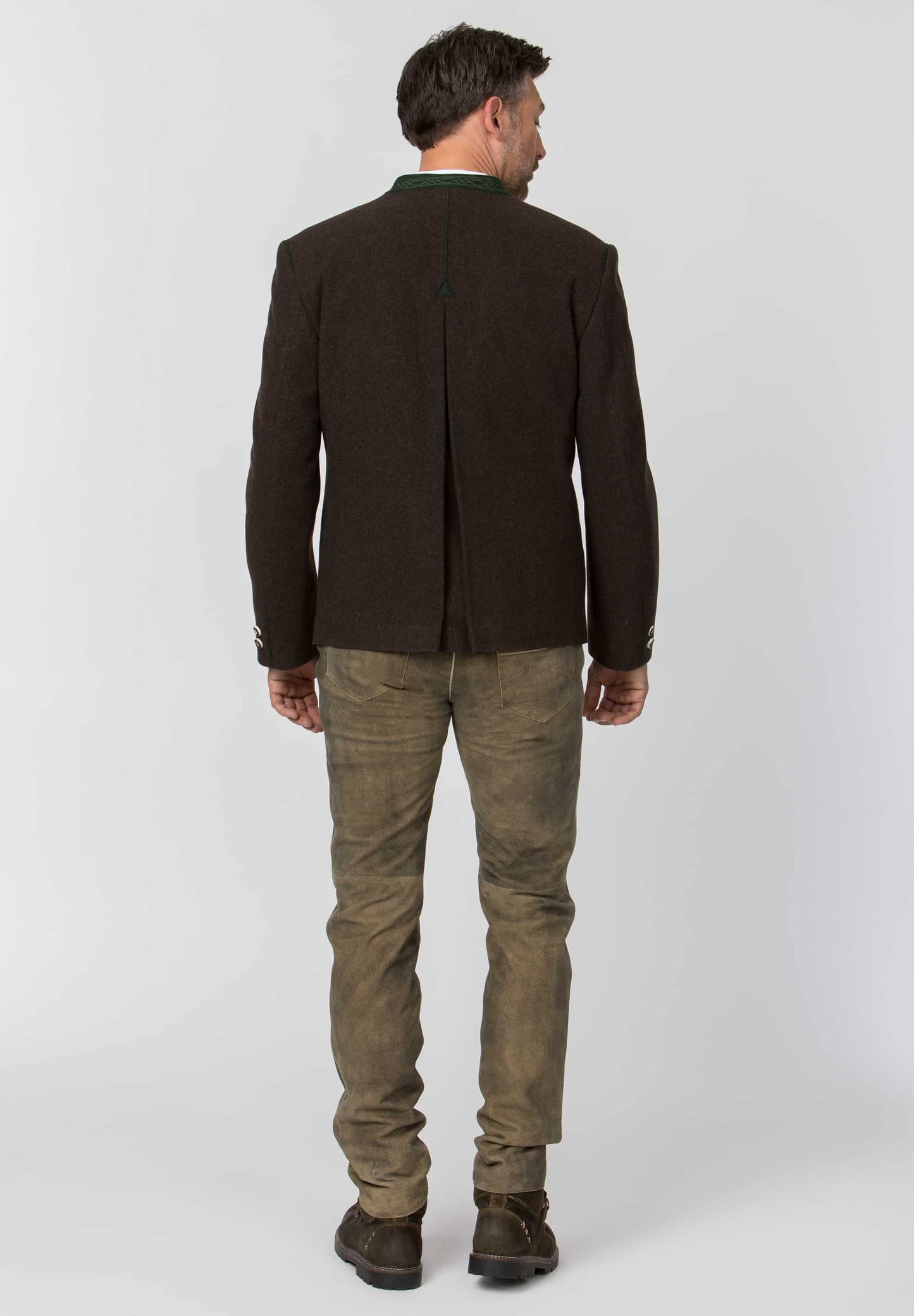 Stachus Brown & Green Men's Jacket