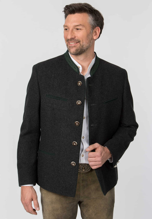Stachus Anthrazit & Tanne Men's Jacket