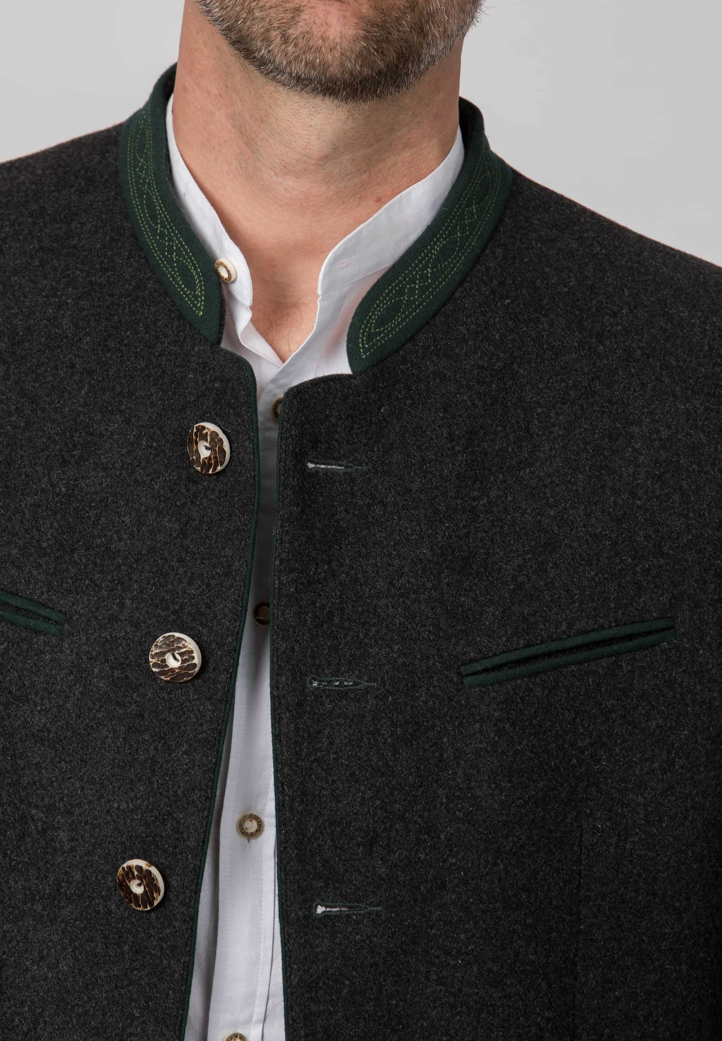 Stachus Anthrazit & Tanne Men's Jacket