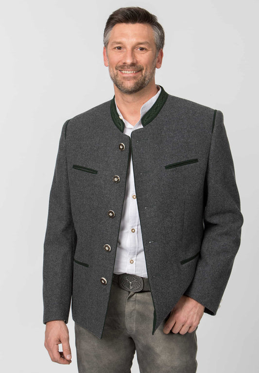 Stachus Schiefer & Tanne Trachten Men's Jacket