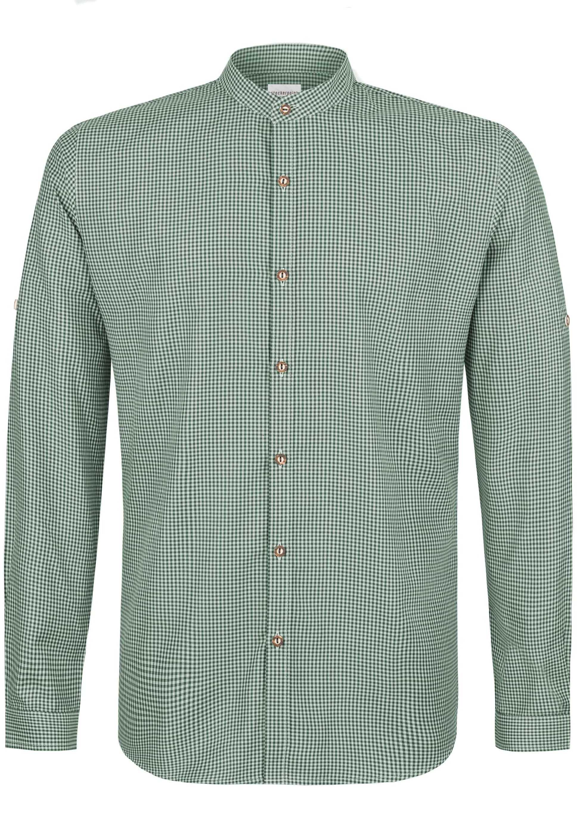 Red checkered shirt on a white background