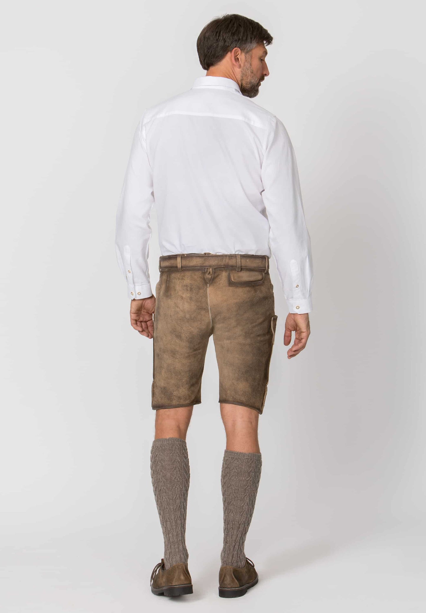 Dietmar White Traditional Men's Shirt