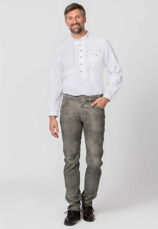 Reinhard White Bavarian Men's Shirt