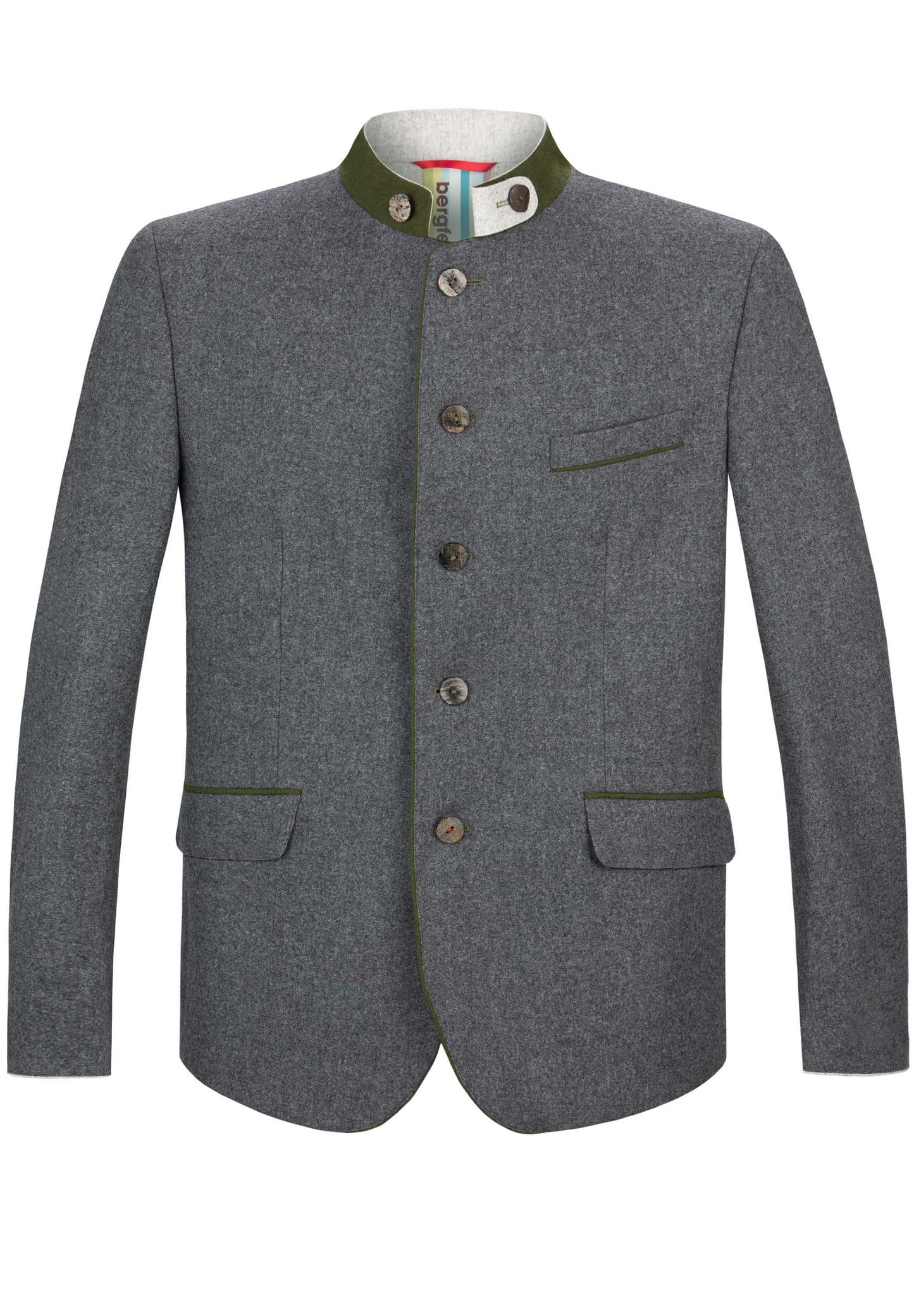 Luciano Stein Grun Trachten Men's Jacket
