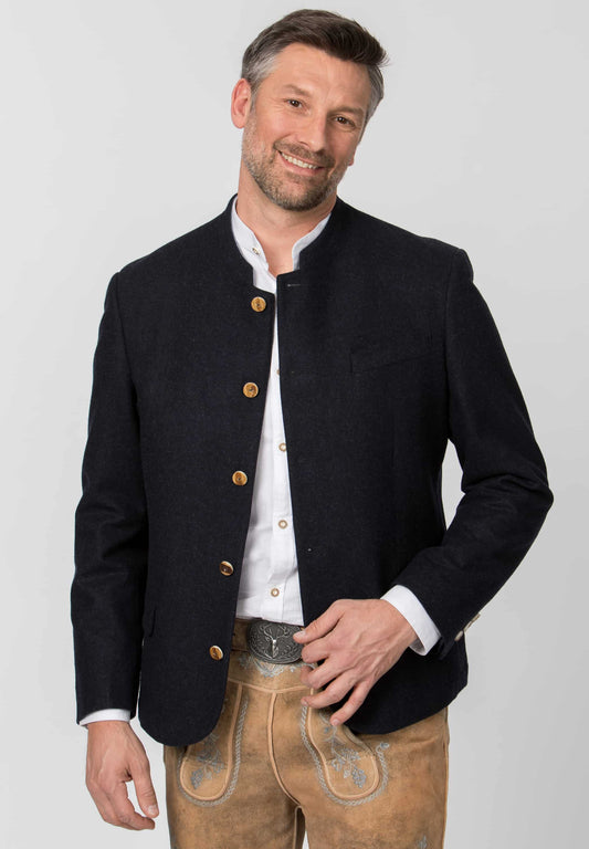 Xaver Dunkelblau Men's Trachten Jacket