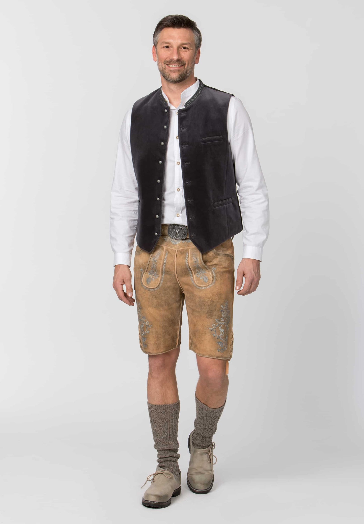 Lorenzo Graphit Men's Vest