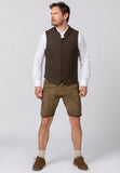 Devito Men's Brown Vest