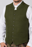 Devito Men's Green Vest