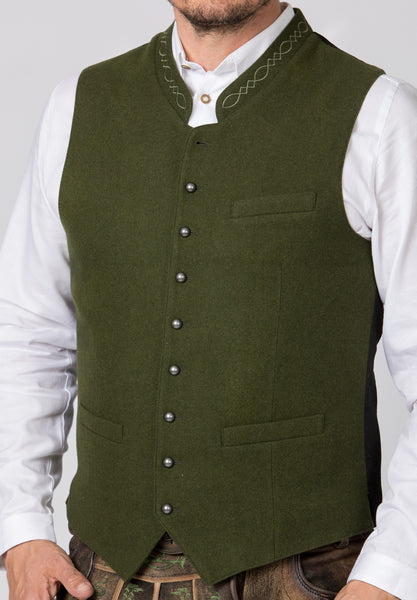 Devito Men's Green Vest