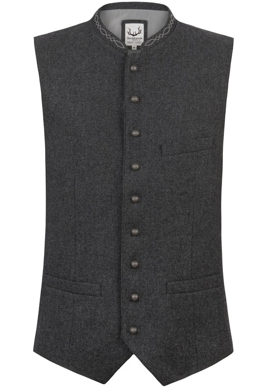 Devito Men's Gray Vest