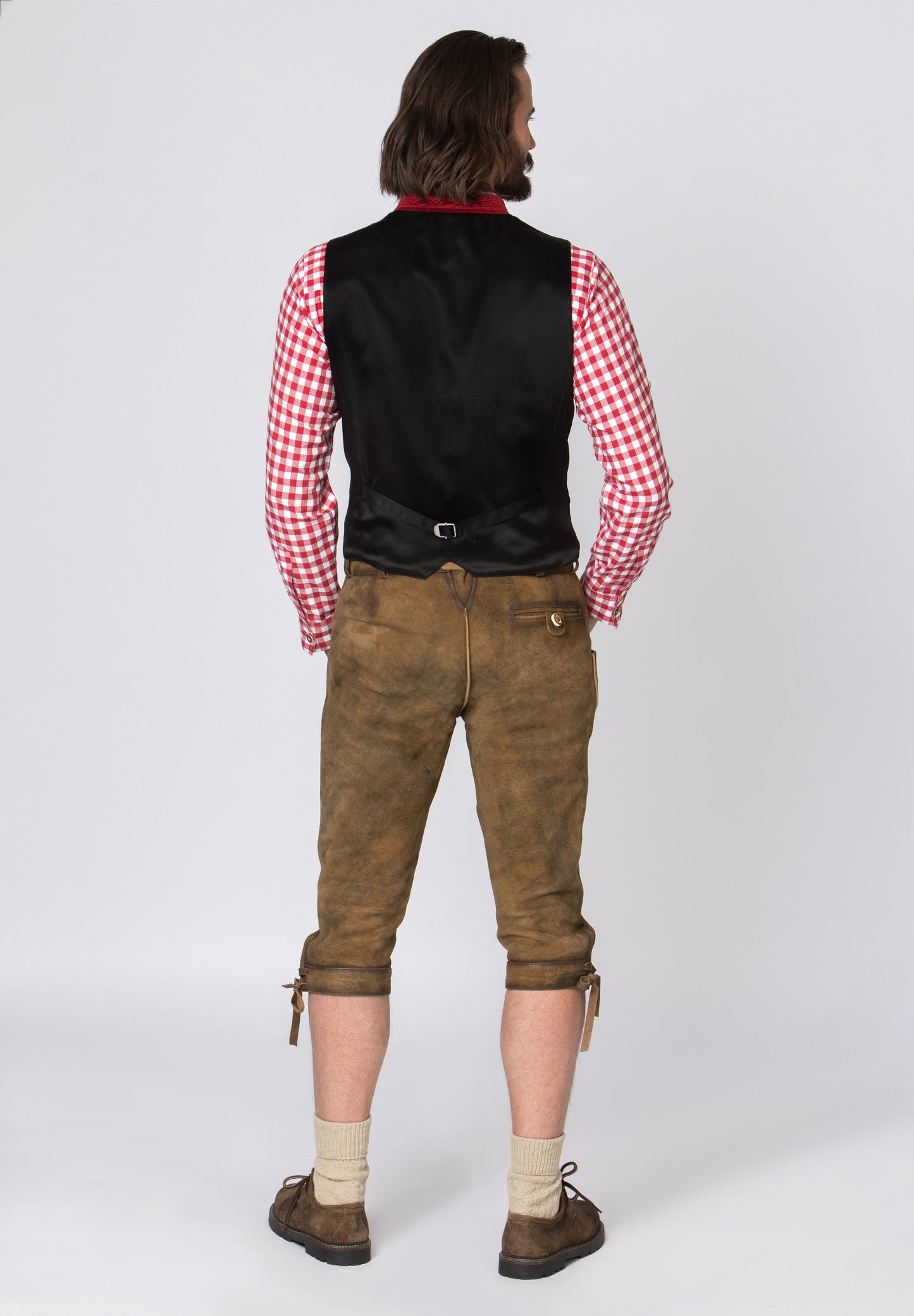 Ricardo Dark Red Men's Vest