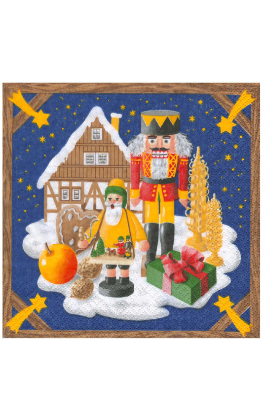 Napkins - Christmas Motif - Set of 20