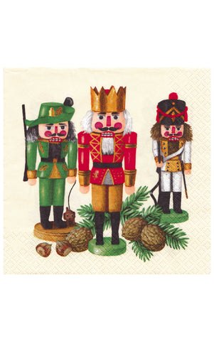 Napkins - Nutcrackers - Set of 20