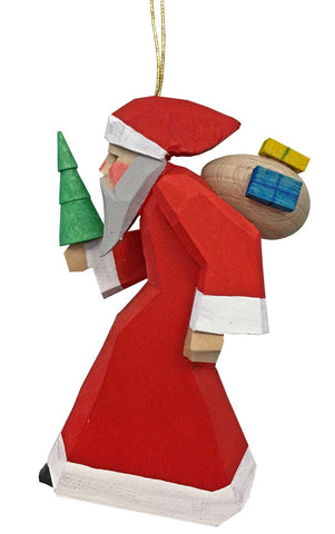 Christmas Ornament - Santa with Gifts