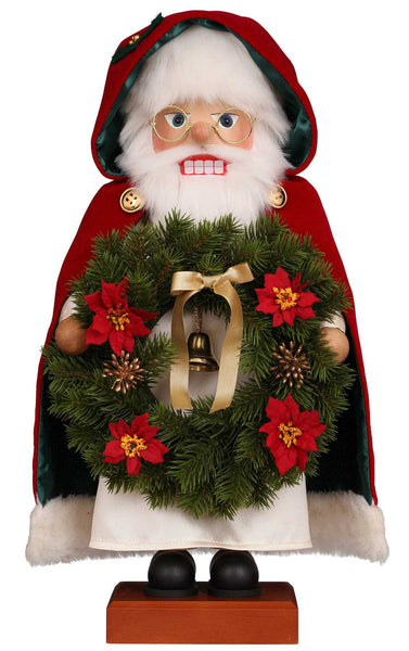 Nutcracker - Santa with Wreath