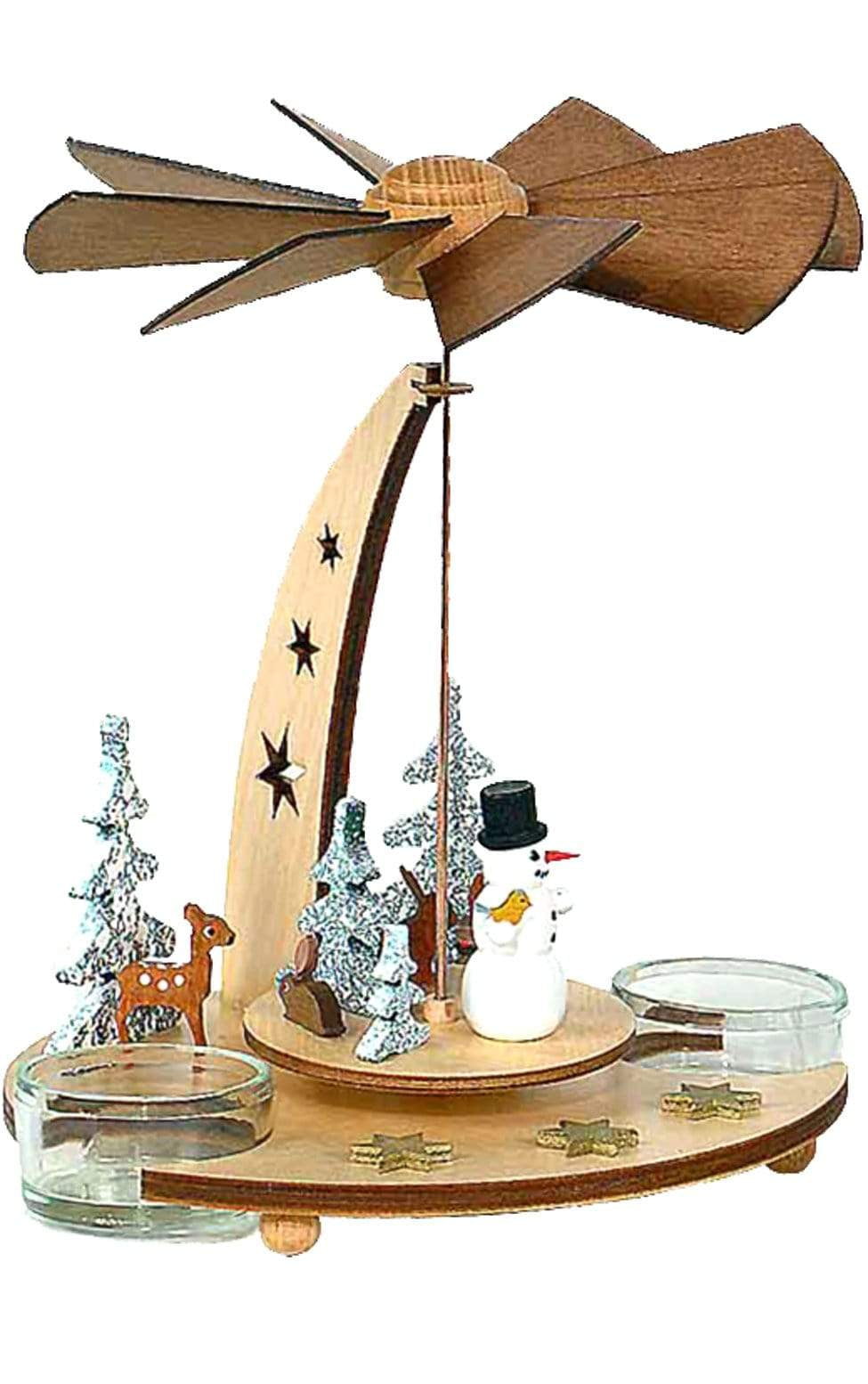 Snowman Tea Candle