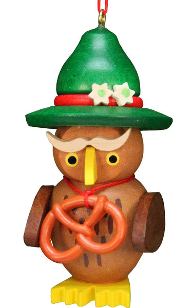 Hanging Ornament - Owl Bavarian