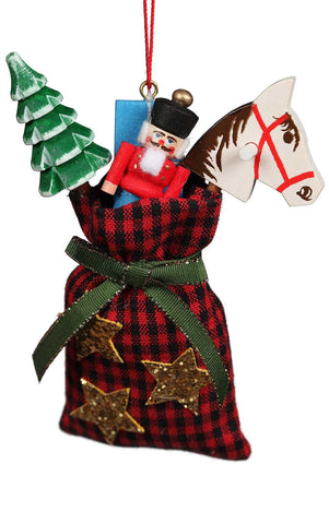 Hanging Ornament - Christmas Gift Bag
