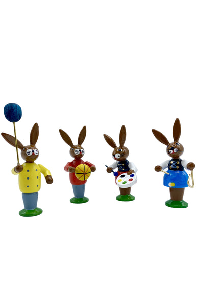 Easter Bunnies Playing   Set4