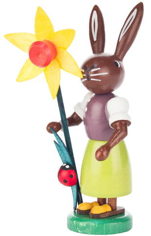 Rabbit with Narcissus
