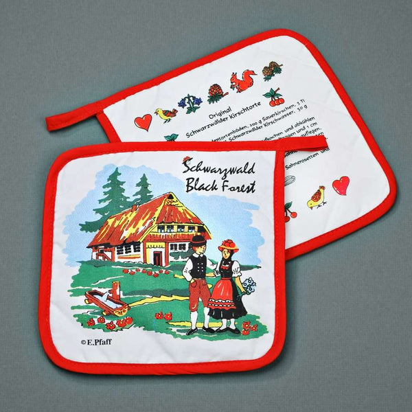 potholder Blackforest